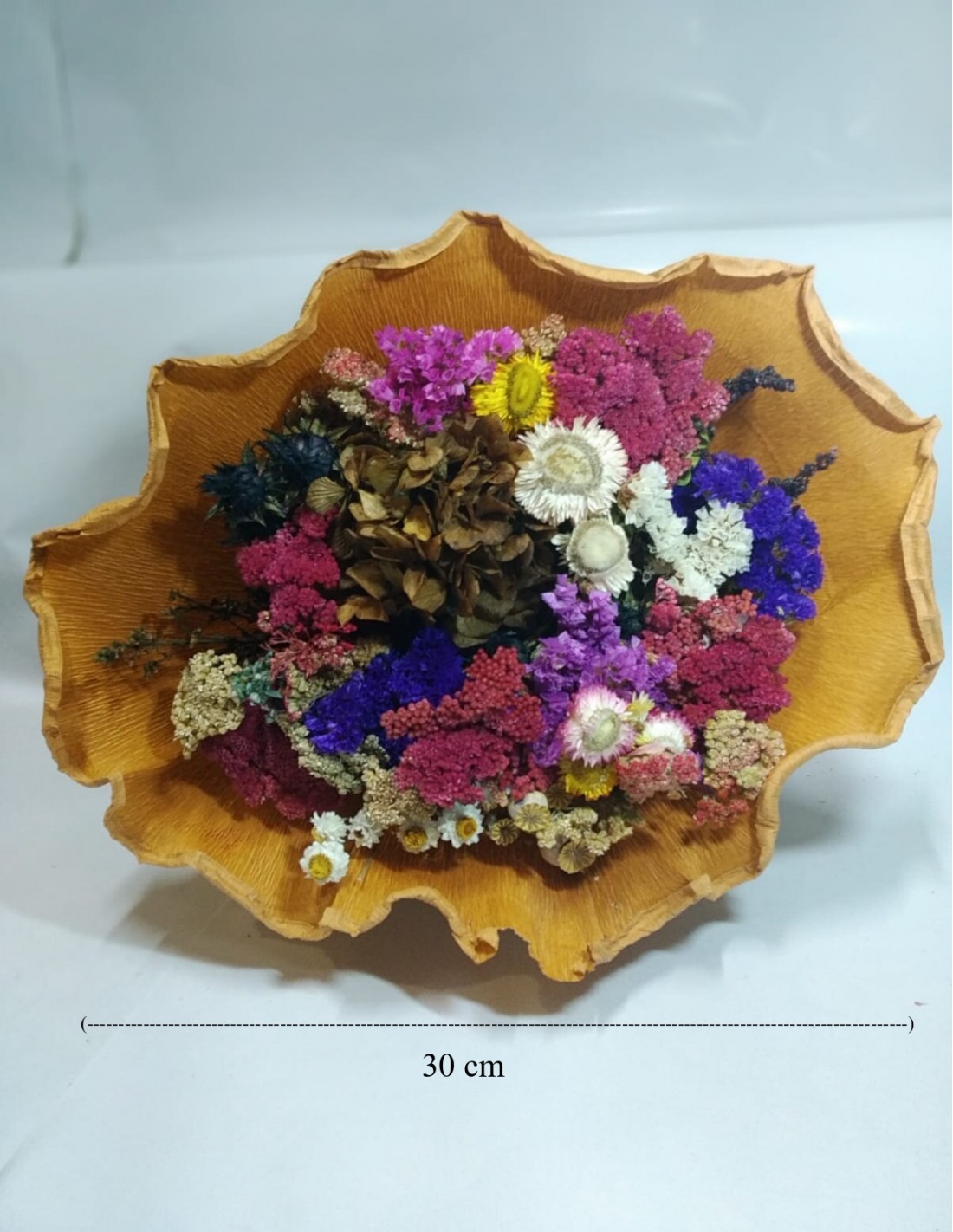  UDF Regalo de flores preservadas, ramo de flores secas